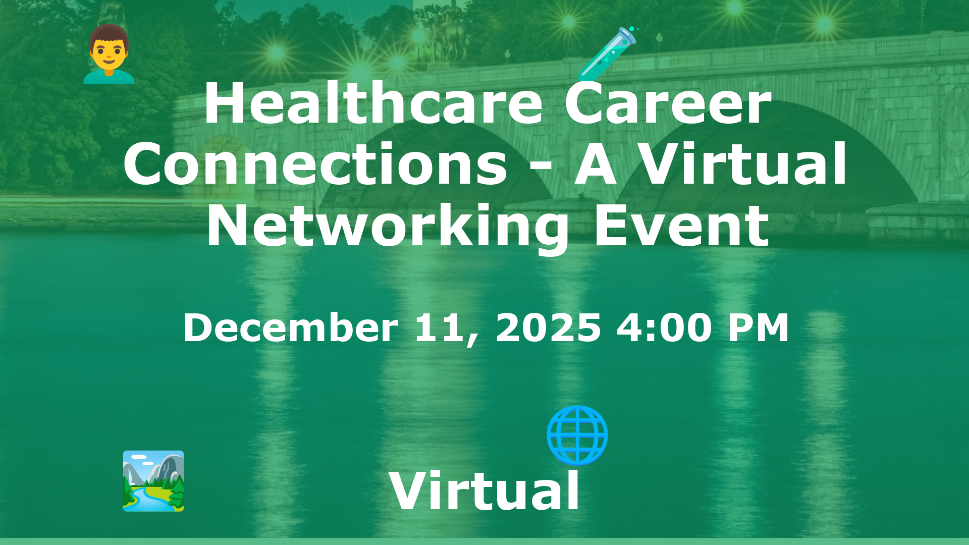 Healthcare Career Connections - A Virtual Networking Event event image